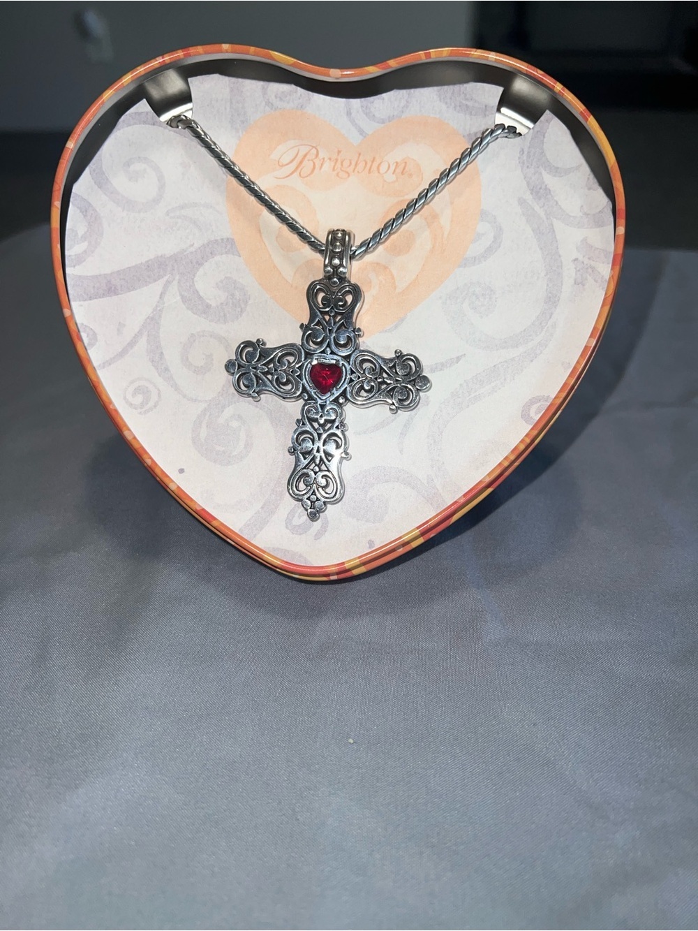 Brighton Endless Love Cross Necklace - Picture 2 of 3